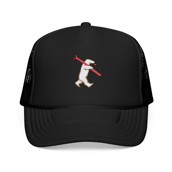Powder Bear Flat Bill Snapback