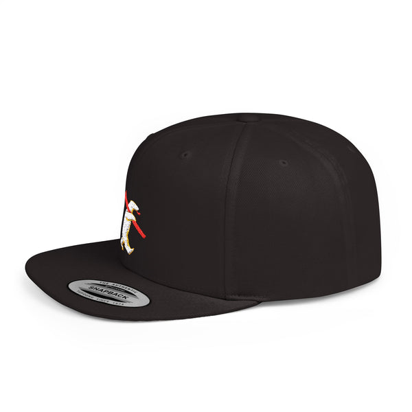 Powder Bear Flat Bill Snapback