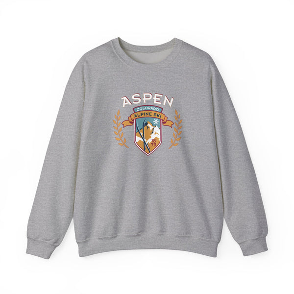 Aspen Alpine Ski Seal Crewneck Sweatshirt