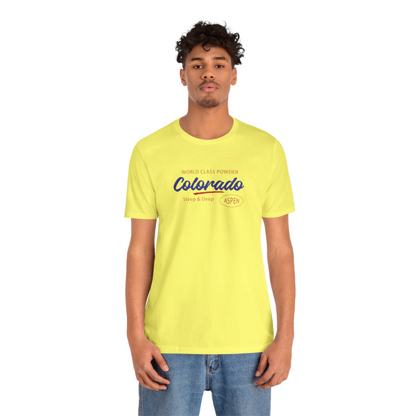 Aspen World Class Powder Short Sleeve Tee