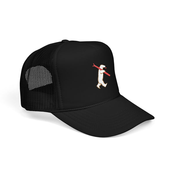 Powder Bear Flat Bill Snapback