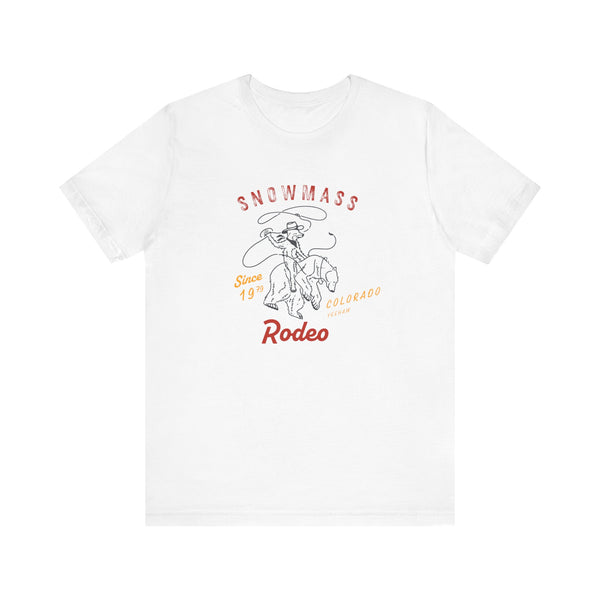 Snowmass Rodeo Short Sleeve Tee