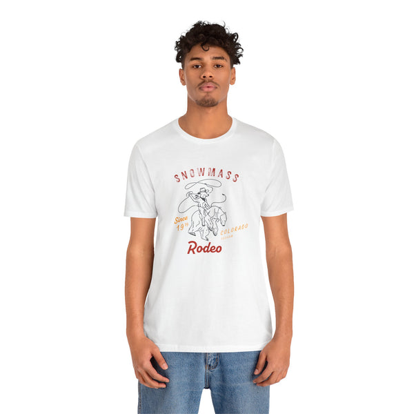 Snowmass Rodeo Short Sleeve Tee